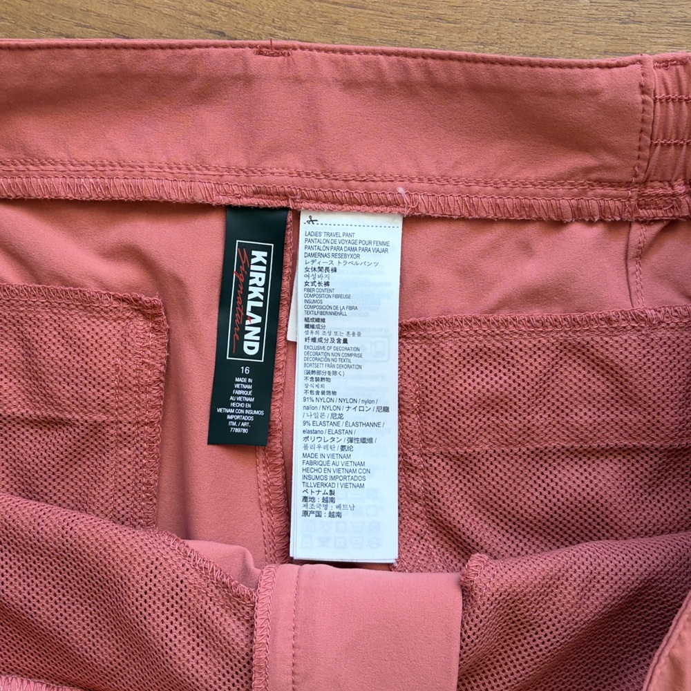 Kirkland Signature Women's Active Travel Pants - Picture 4 of 6